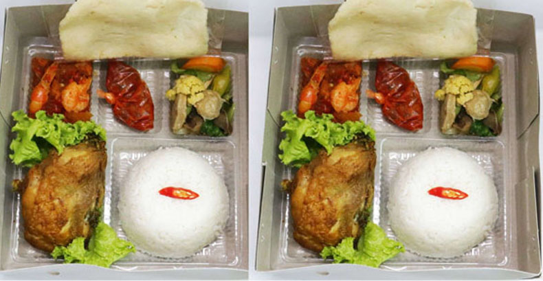 Pesan Nasi Kotak Di Harapan Indah